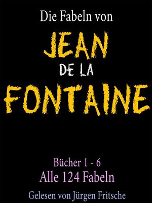 cover image of Die Fabeln von Jean de La Fontaine